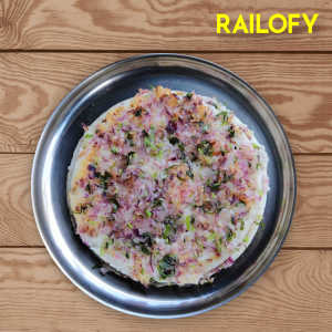 Onion Uttappam-Railofy